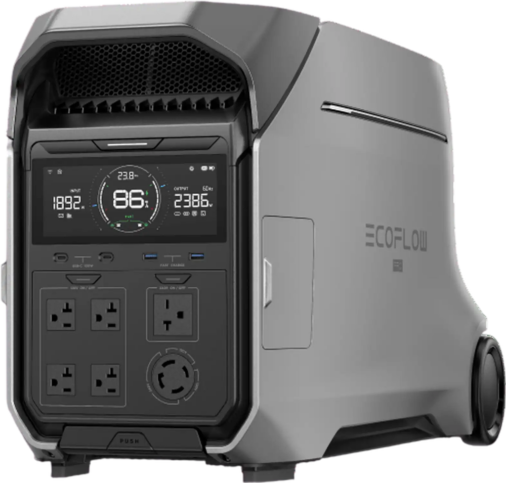 EcoFlow Delta Pro 3 Power Station 4000W 4096Wh LFP Battery Expandable Capacity 120/240V New
