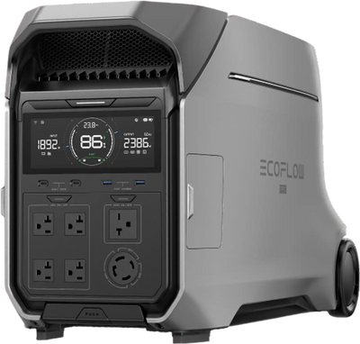 EcoFlow Delta Pro 3 Power Station 4000W 4096Wh LFP Battery Expandable Capacity 120/240V New