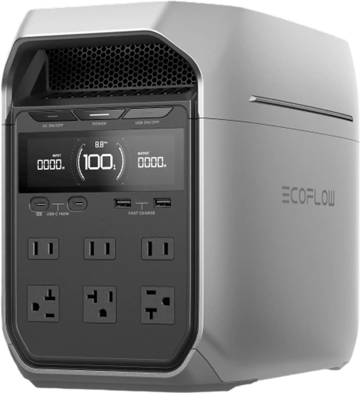 EcoFlow Delta 3 Plus Power Station 1800W 1024Wh Expandable LFP Battery Portable New