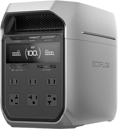 EcoFlow Delta 3 Plus Power Station 1800W 1024Wh Expandable LFP Battery Portable New