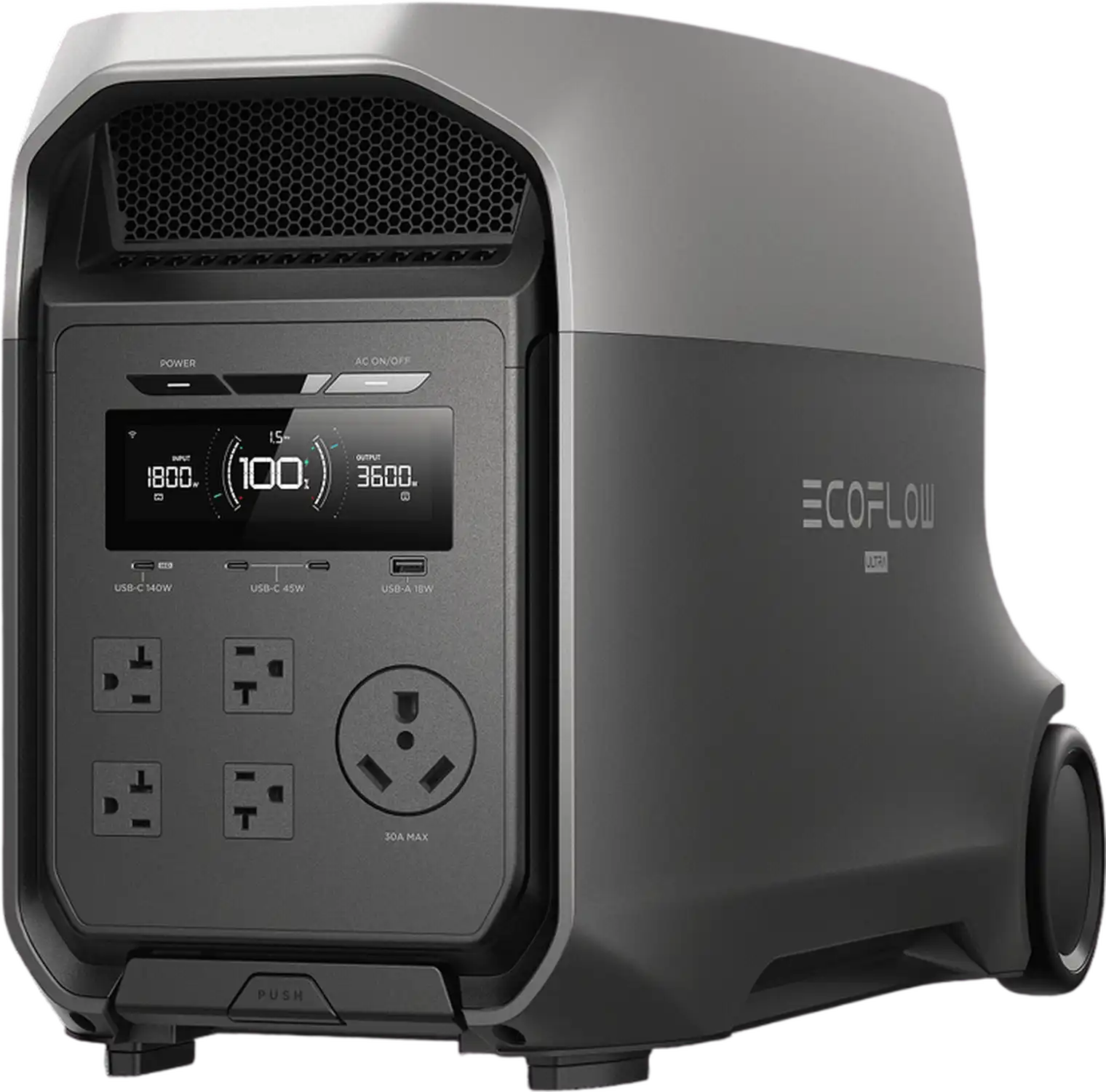 EcoFlow Delta 3 Ultra Portable Power Station 3600W 3072Wh LFP Battery New