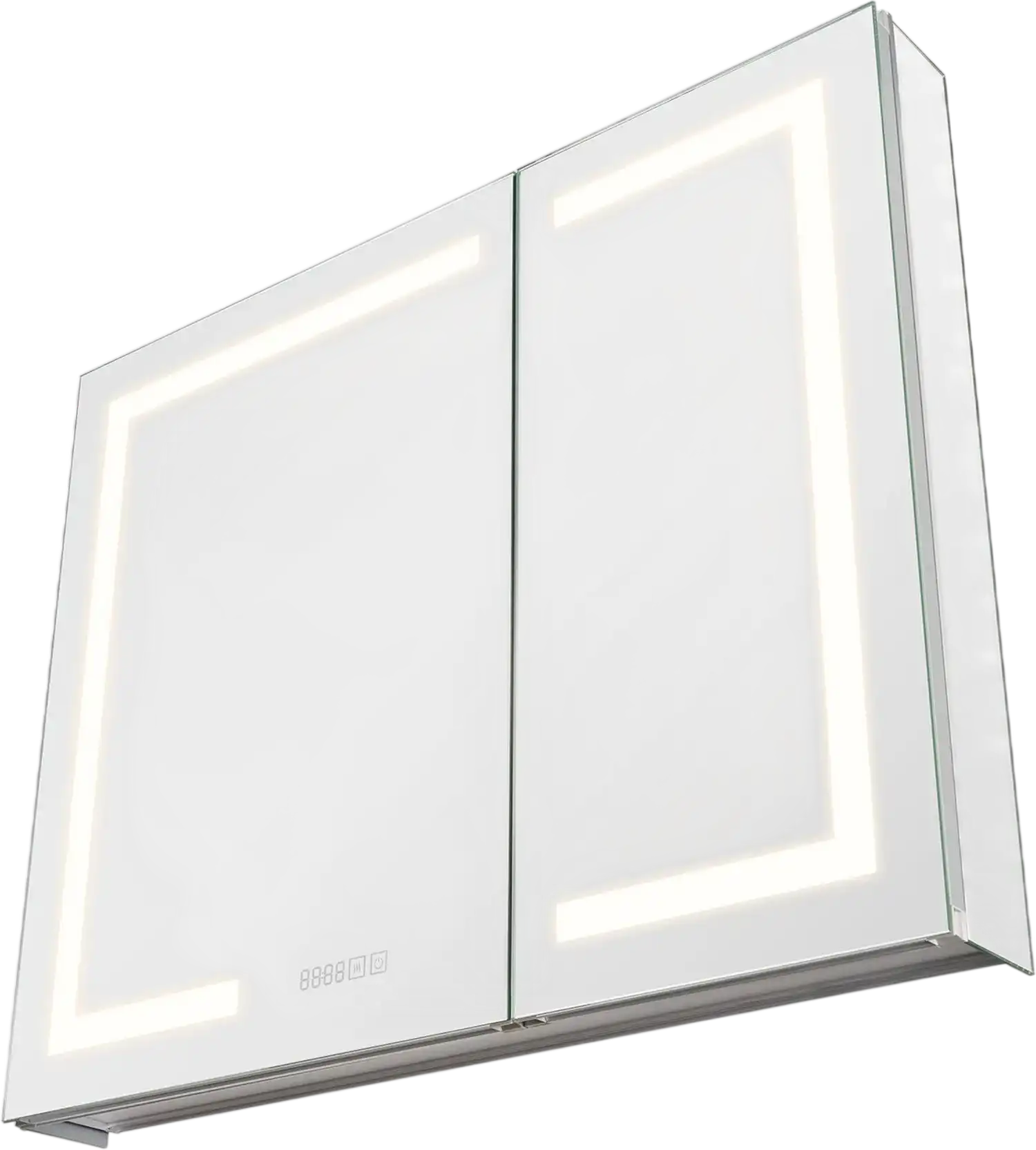 Vevor Lighted Medicine Cabinet 36 x 30 in with Mirror Display 3-Color Dimmable LED New