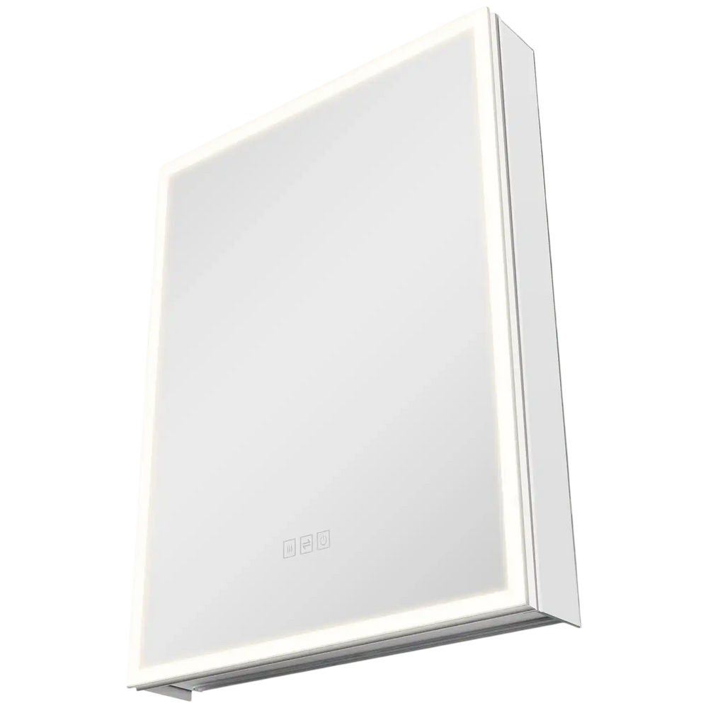 Vevor Lighted Medicine Cabinet 24 x 32 in. with Magnifying Mirror 3 Color Dimmable LED New