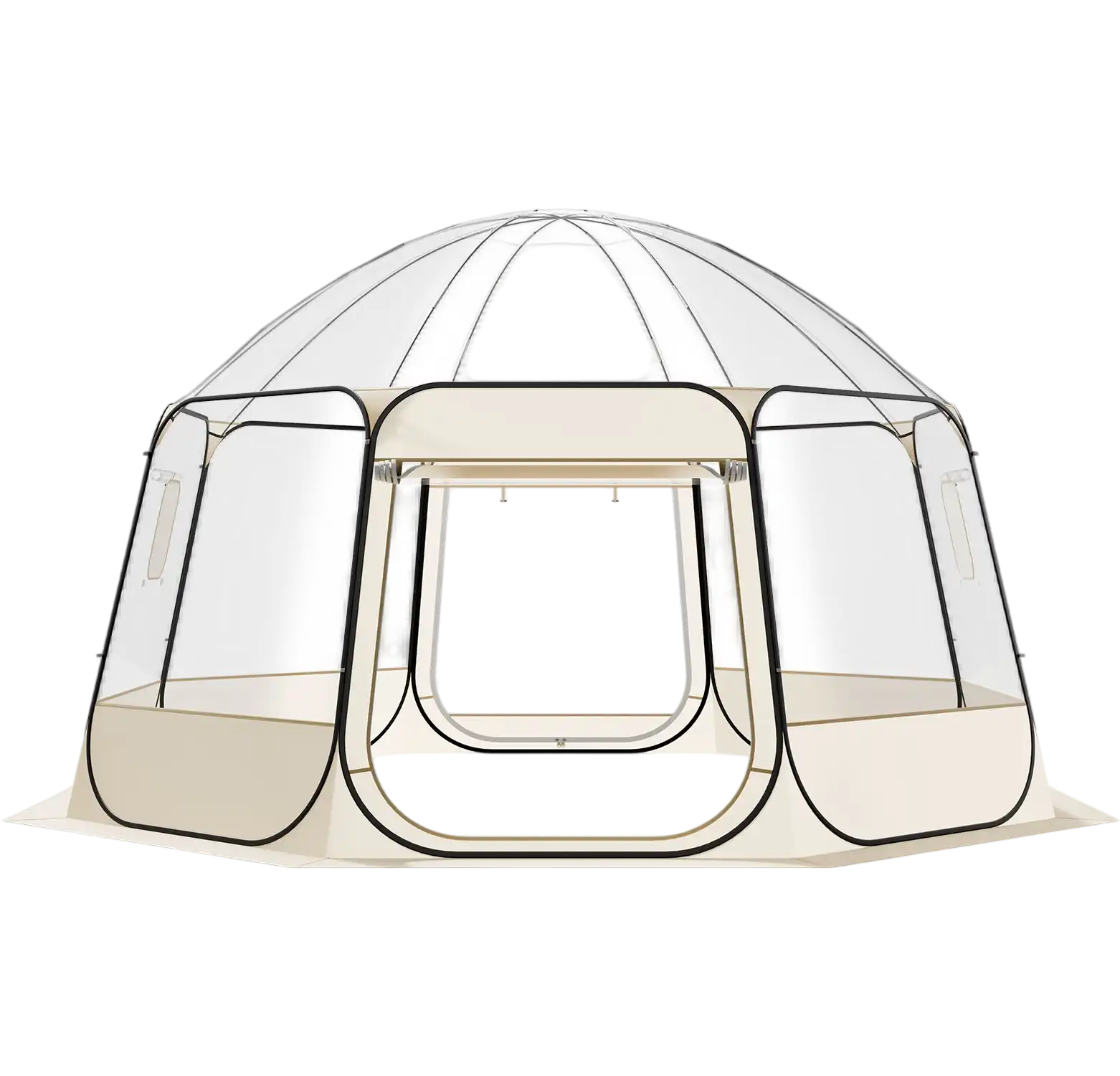 Vevor Pop-up Bubble Tent 15 x 13.8 ft. Clear Dome Igloo 12-15 Person New