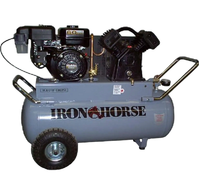 Iron Horse Air Compressor 150 PSI 25 Gal. 11 CFM 5.5 HP Honda GX160 Engine IHP55G25H1 New