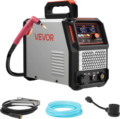 Vevor Plasma Cutter 65A Non-Touch Pilot Arc Non-High Frequency IGBT Inverter 2T/4T 110/220V New