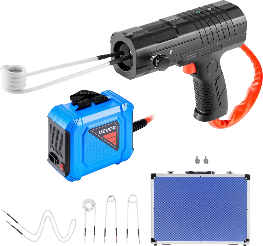 Vevor Magnetic Induction Heater Kit with 4 Coils 1800W 110V New