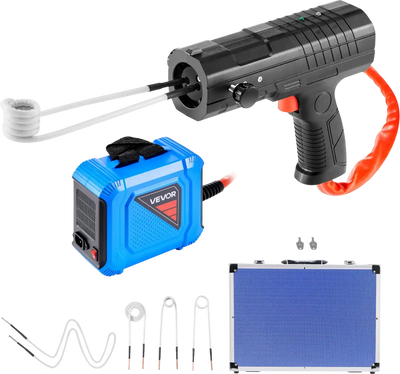 Vevor Magnetic Induction Heater Kit with 4 Coils 1800W 110V New