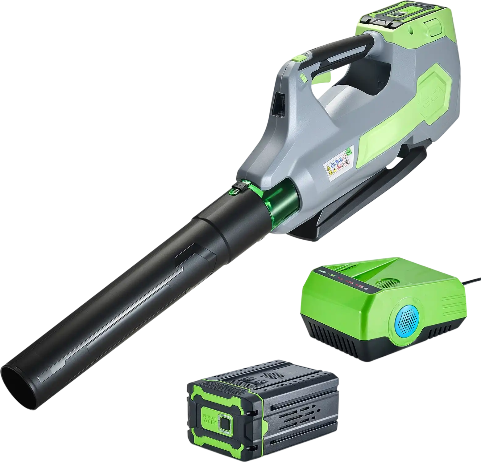 Vevor Electric Leaf Blower Cordless 3 Speed 650 CFM with 4Ah Battery 60V New