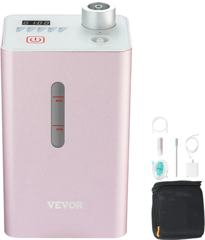 Vevor Hydrogen Inhaler High Purity 180 ml/min Dual Port 50W New