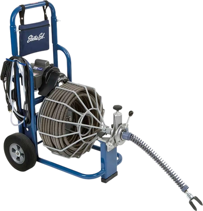 Electric Eel Drain Cleaner 5/8 in. x 100 ft. Auto Feed Model RF Complete Kit New