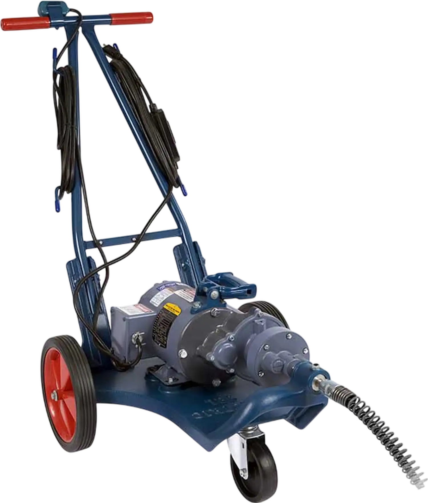 Electric Eel Sectional Drain Cleaner with 1.25 in. Dual Cables 104 ft. 1/2 HP Kit New