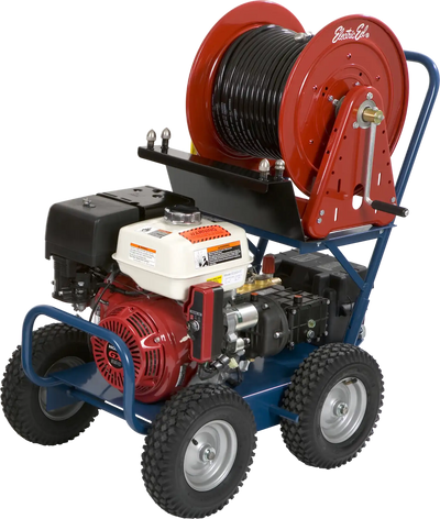 Electric Eel EJ3000 Gas Drain Jetter 4.7 GPM 3000 PSI 13 HP with 3/8 in. x 200 ft. Hose New