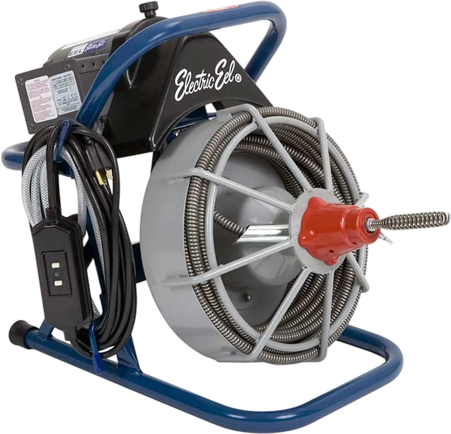 Electric Eel Drain Cleaner 1/2 in. x 50 ft. 1/3 HP Model E Complete Kit New