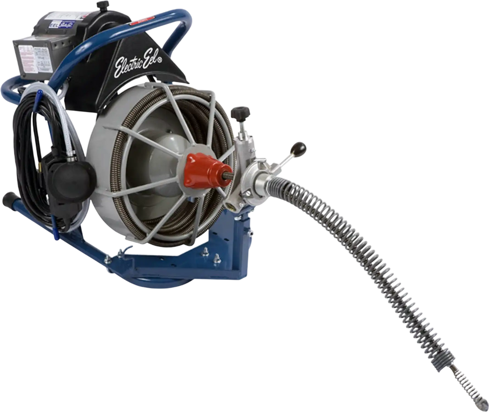 Electric Eel Drain Cleaner 1/2 in. x 50 ft. 1/3 HP Auto Feed Model E-AF Complete Kit New