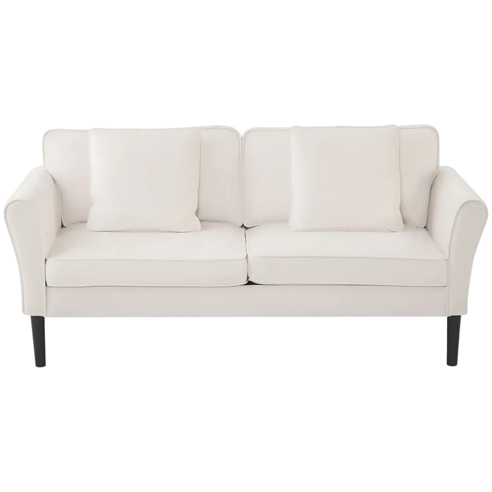 Vevor Loveseat Sofa 69 in. Velvet Fabric Sinuous Spring 700 lb. Capacity New