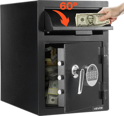 Vevor Safe Box with Drop Slot 1.2 Cu. Ft Digital Keypad New