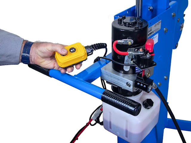 Morse 82H-125 Drum Lifter Palletizer 12V Battery Powered 19" Lift 1,000 Lb. Capacity New