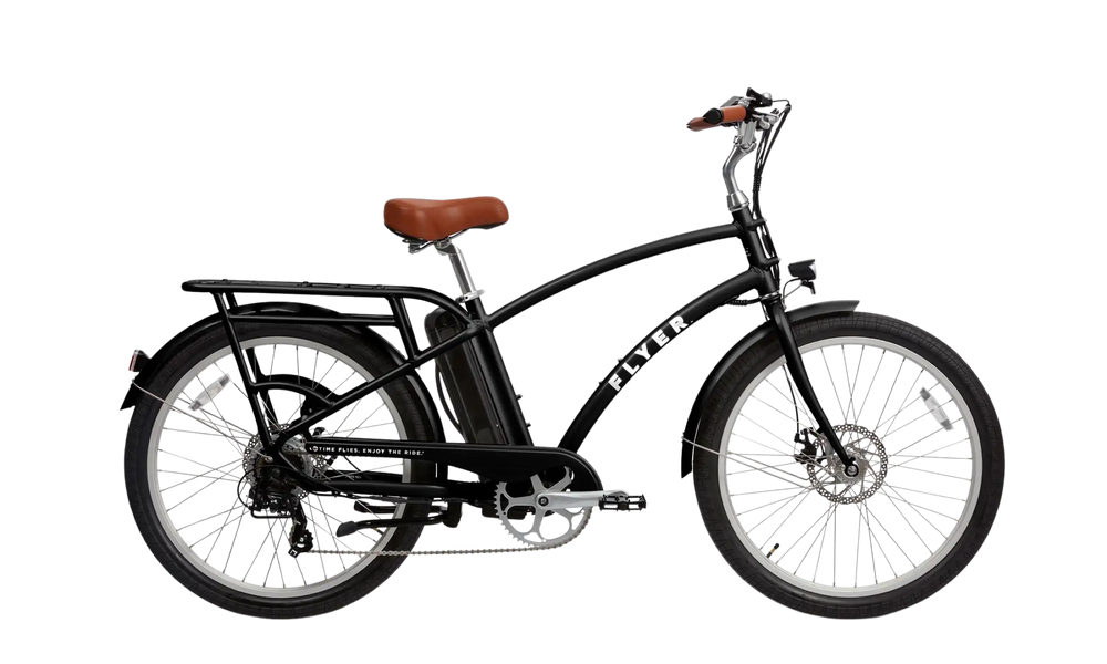 Radio Flyer Cruiser and Step-Thru Electric Bicycle 7 Speed 26 Radio Flyer Cruiser and Step-Thru Electric Bicycle 7 Speed 26