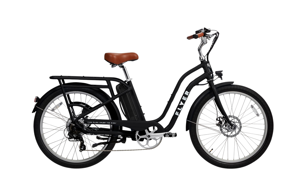 electric bicycle 350w Radio Flyer Cruiser and Step-Thru Electric Bicycle 7 Speed 26" 350W Motor 20 MPH 40 Mile Range 48V 9.8Ah Lithium Battery New Cruiser