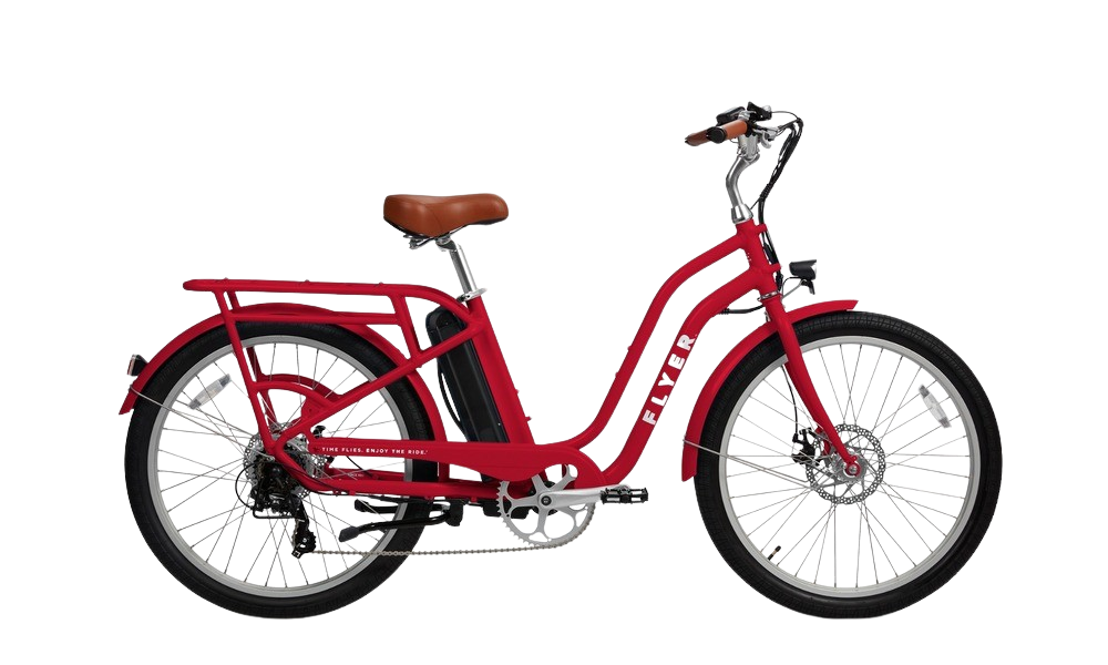 Radio Flyer Cruiser and Step-Thru Electric Bicycle 7 Speed 26 Radio Flyer Cruiser and Step-Thru Electric Bicycle 7 Speed 26