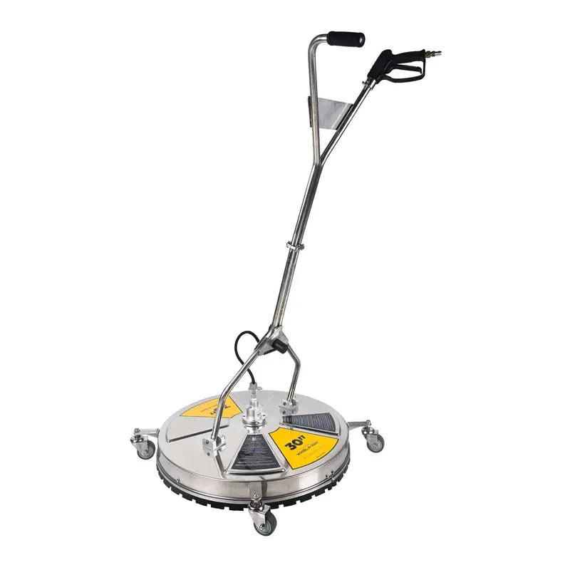 BE Whirl-A-Way Surface Cleaner with Casters 30" Stainless Steel 5000 PSI 300°F New