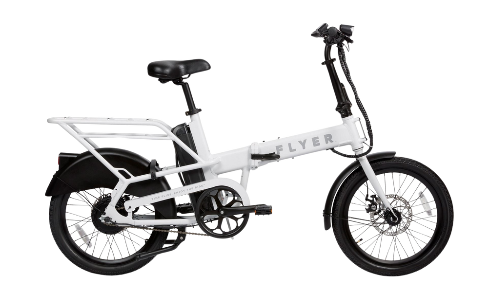 Radio Flyer 860 Electric Bicycle Folding Cargo 5 Pedal Assist 20" 350W Motor 20 MPH 40 Mile Range 48V 9.8Ah Lithium Battery New