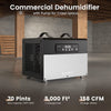 Waykar Commercial Crawlspace Dehumidifier 70 Pints with Internal Pump New