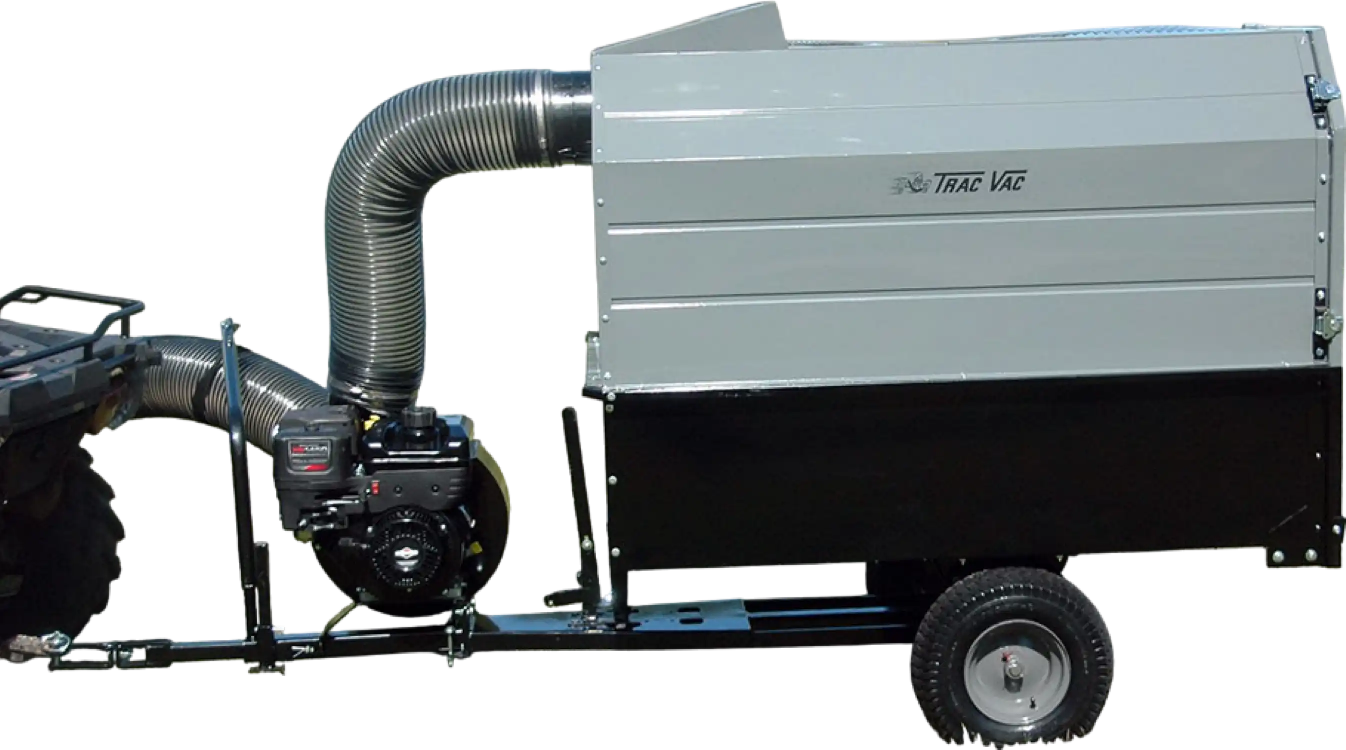 Trac Vac 880 Leaf Vacuum Pull Behind 44 Bushel Capacity New