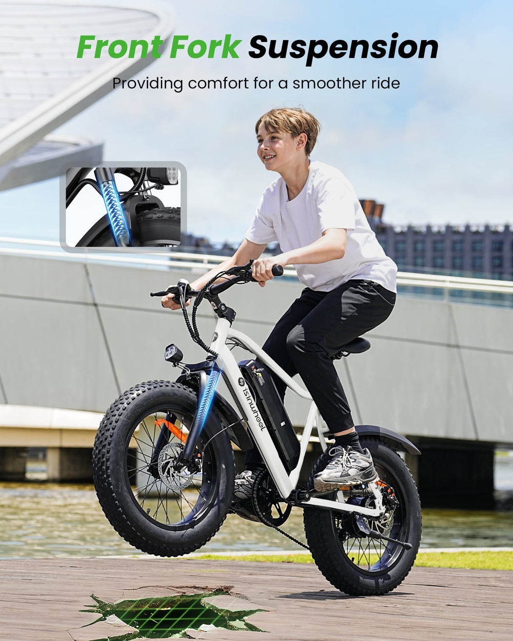isinwheel M10Pro Electric Bike for Adults - detail image 4
