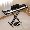 88-Key Keyboard Piano Set with Adjustable Stand-Black - Gallery View 1 of 10