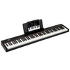 88-key black piano keyboard with French DREAM audio source, dual keyboard function, and rechargeable battery for.