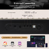 MIDI connection ports and controls on the 88 Keys Velocity-Sensitive Piano Keyboard for versatile use with apps.