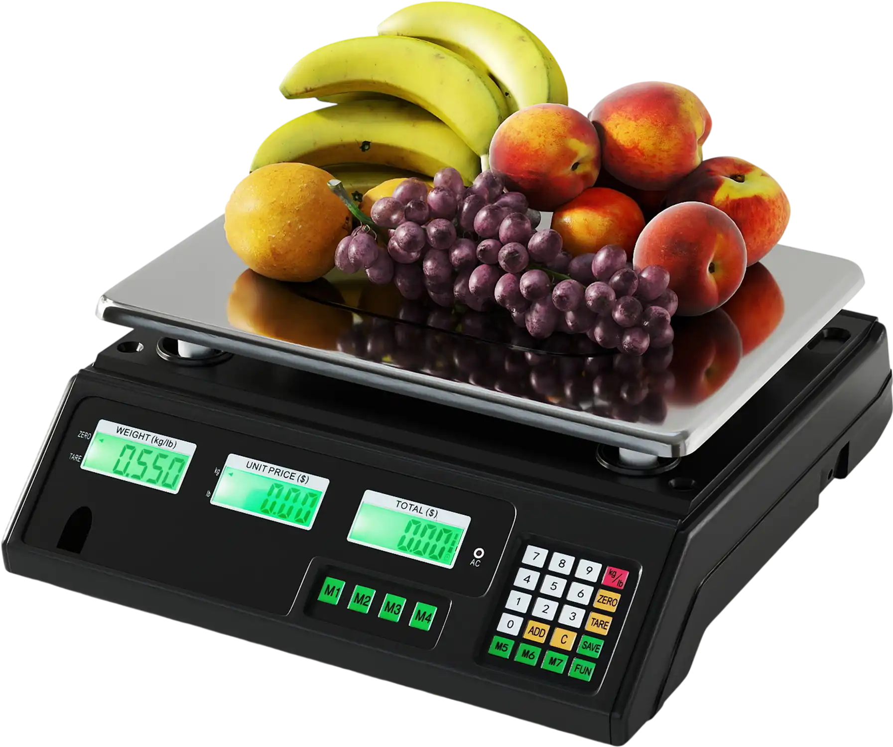 Costway Digital Commercial Food Price Computing Scale 88lbs Counting Function 42523470 New