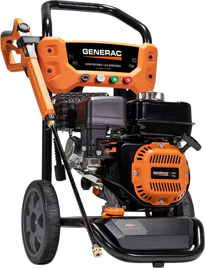 Generac 8901 3100 PSI 2.4 GPM Pressure Washer Gas Axial Cam Pump Residential New