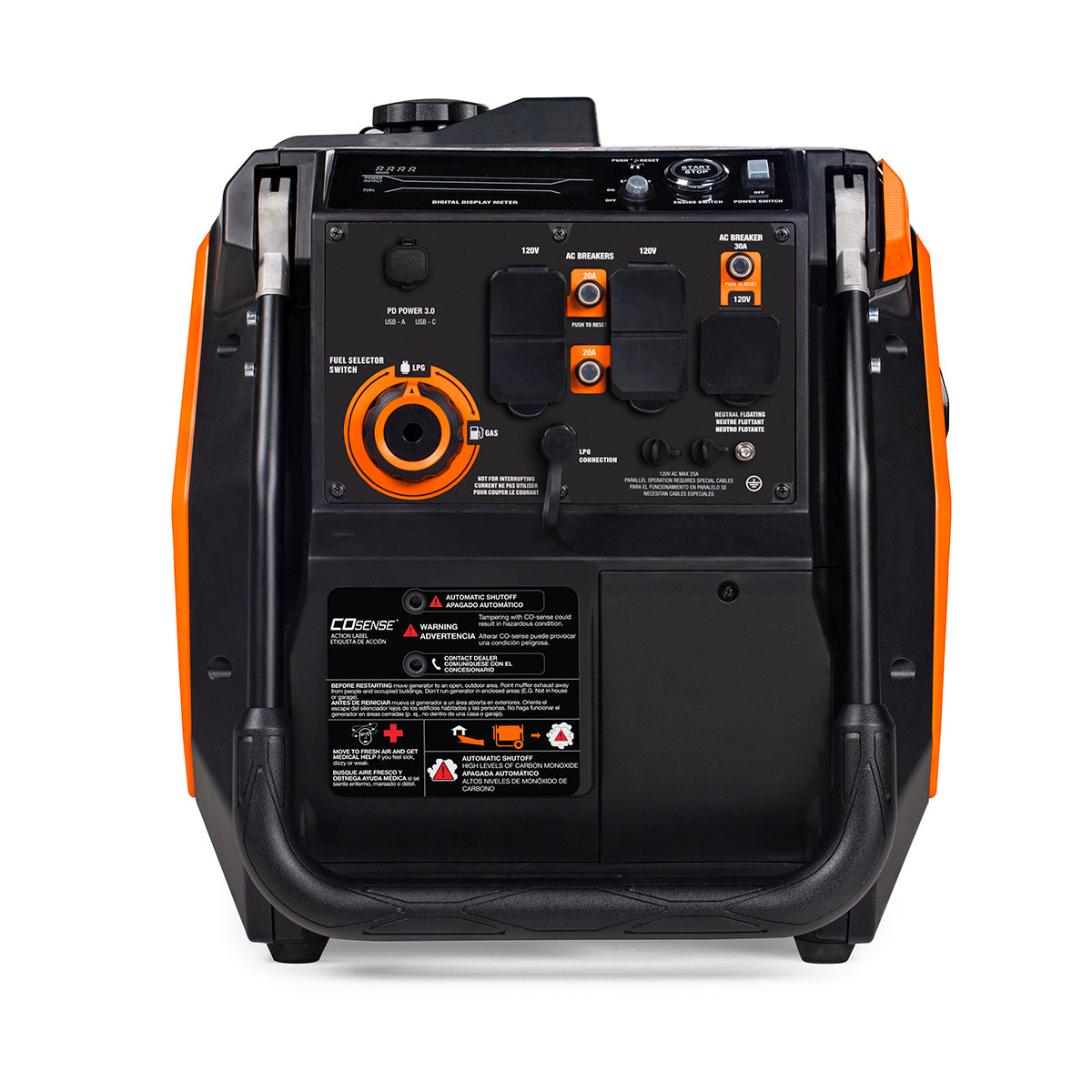 Generac iQ3800 DF 8944 3000W/3800W Generator Dual Fuel