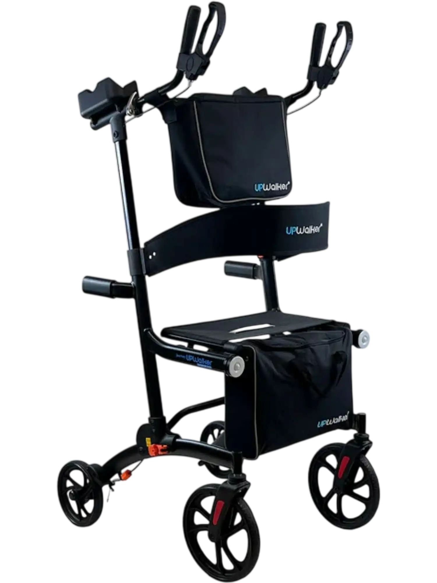 Journey UPWalker Premium Lite Backsaver Rollator Walker 300 lbs. Capacity 4 Wheels 08979 New