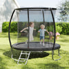 8FT Outdoor Heavy-Duty Recreational Trampoline-Black - Gallery View 1 of 10