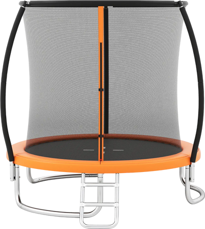 Costway 8' Outdoor Heavy-Duty Recreational Trampoline 11243987 New