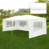 Large 10 x 20 feet outdoor party canopy tent with removable walls, featuring durable PE fabric and portable carry bag.