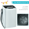 Costway Full-Automatic Washing Machine Portable 8.8lbs Capacity with Drain Pump New