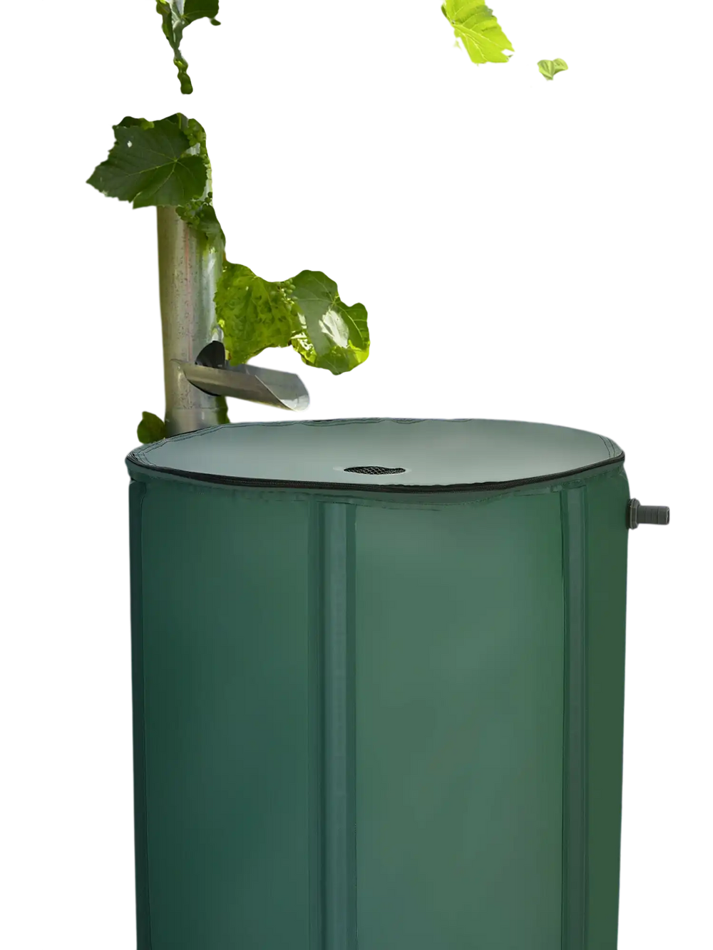 60 Gallon Portable Collapsible Rain Barrel Water Collector for Watering - Gallery View 1 of 10
