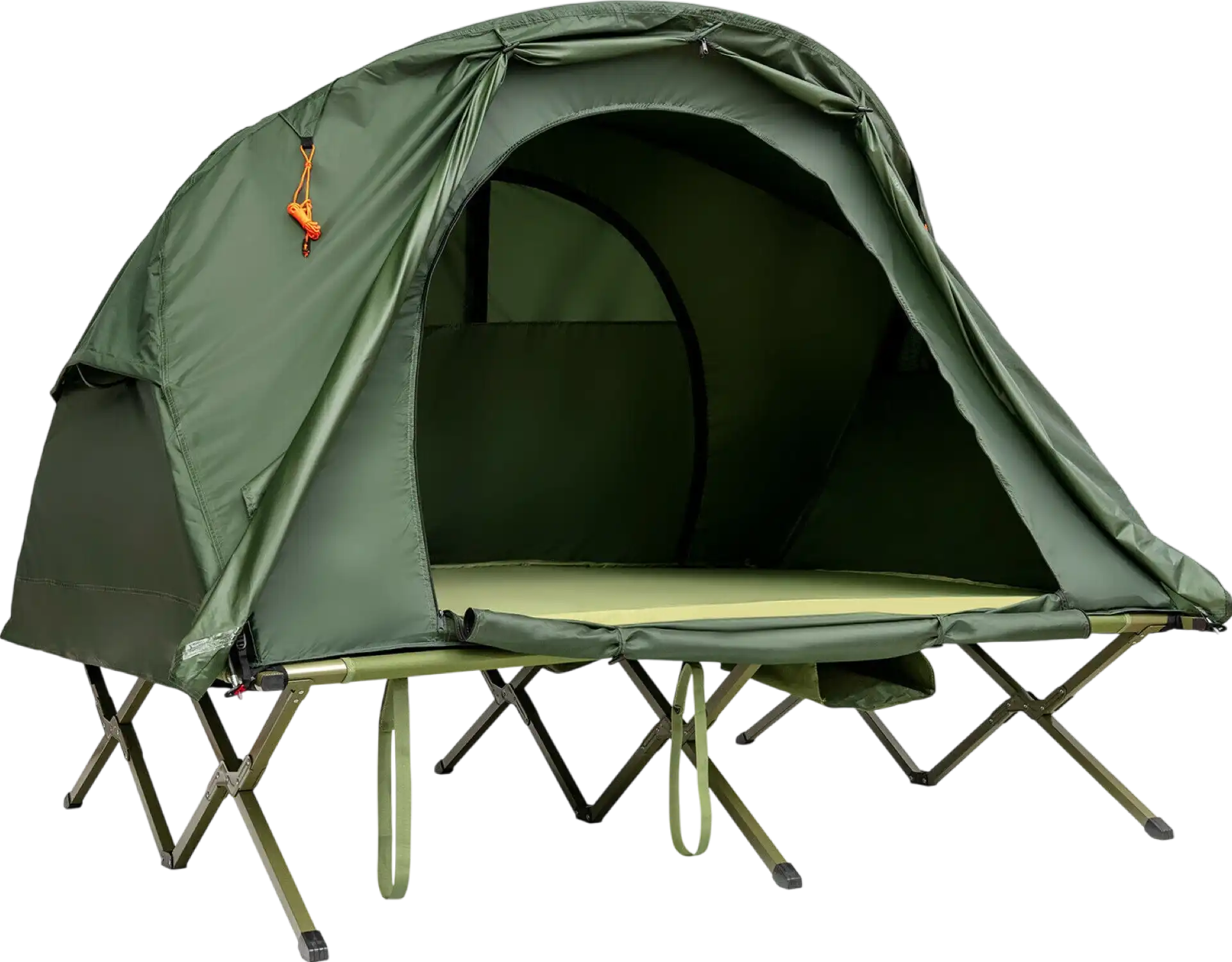 Costway Outdoor Camping Tent 2-Person with External Cover 94537802 New