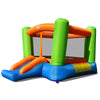 Kids inflatable bounce house with mesh protective wall and vibrant colors, ideal for safe indoor and outdoor play.