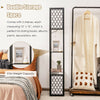 Freestanding floor lamp with storage shelf, featuring a double lamp pull chain and elegant design for living room or.