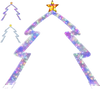 8.8 Feet Christmas Tree-shaped Archway with Top Star