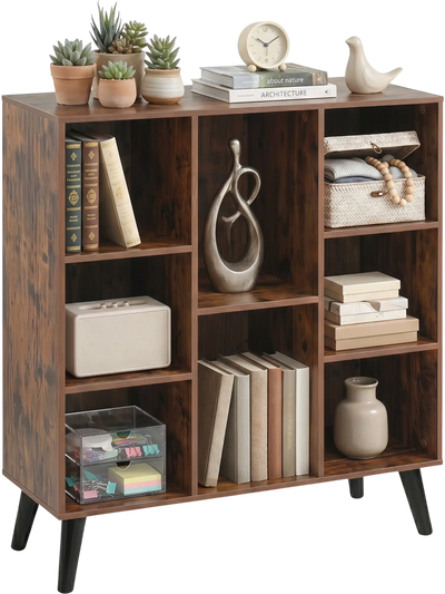 Costway 8-Cube Bookcase with Raised Support Legs 11227377 New