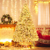 6/7/8 Feet Artificial Xmas Tree 3-Minute Quick Shape-8 ft - Gallery View 1 of 10