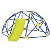 Kids Climbing Dome with Slide and Fabric Cushion for Garden Yard-Blue - Gallery View 1 of 9