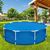 8 Feet Round Solar Pool Cover 12 Mil for In-Ground Above-Ground Swimming Pools - Gallery View 1 of 10